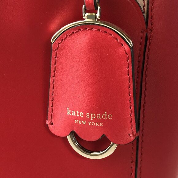Kate Spade New York Small Red/Pink Tote - Picture 9 of 16